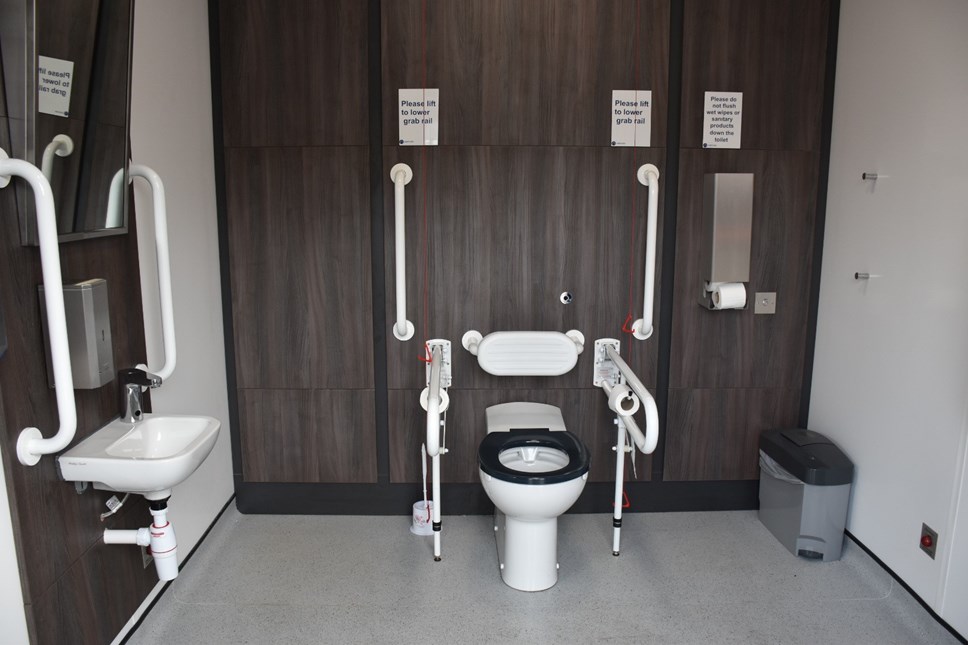 New toilet pod interior Northern News