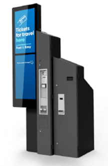 An artist's impression of the new ticket machines: An artist's impression of the new ticket machines