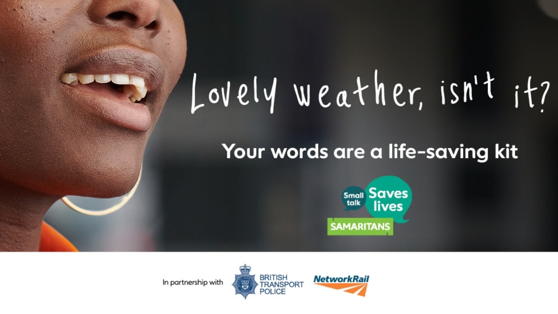 Nearly 1,000 lifesaving interventions on Anglia’s railway in five years as passengers urged to start a chat: NR STSL Phase 8 LinkedIn Weather 1200x627-2