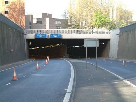 Leeds Inner Ring Road closed this weekend for tunnel works: tunnel3.jpg