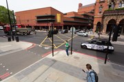 TfL Image - a box junction on Euston Road