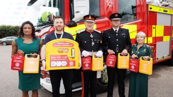 Lifesaving equipment to be available at every Hertfordshire Fire Station: HCC-14