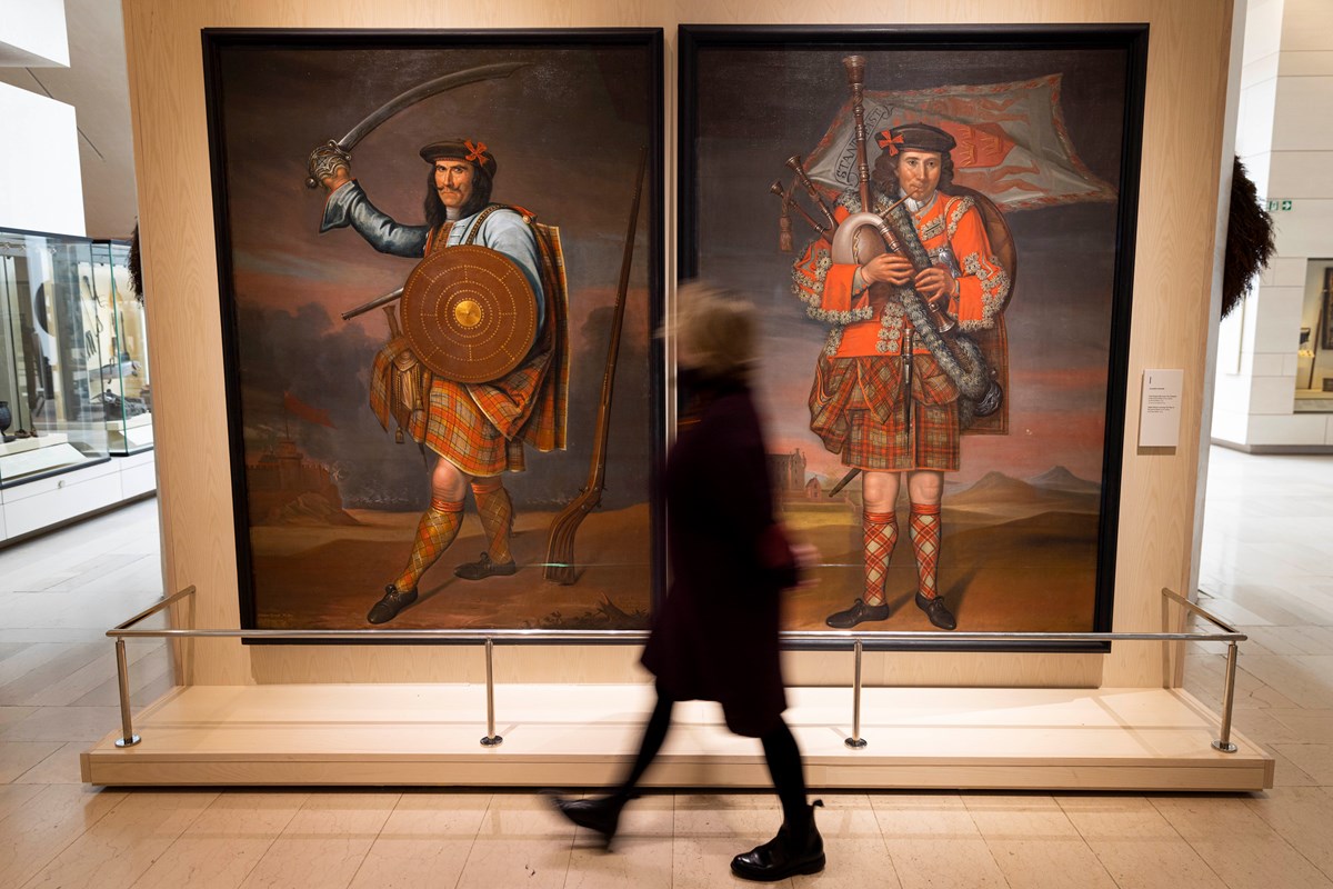 Two portraits of important members of the Chief of Clan Grant’s household are now on display in the National Museum of Scotland.  

The oil paintings by Richard Waitt were commissioned in 1713 by Alexander, the Laird of Grant, as part of a larger series depicting prominent clan members.