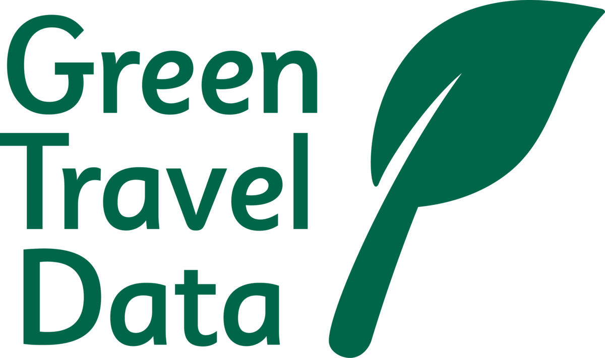 RDG Green Travel Data Logo RGB Secondary Vertical Green