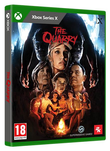 2K THE QUARRY Packaging Xbox Series X (3D)