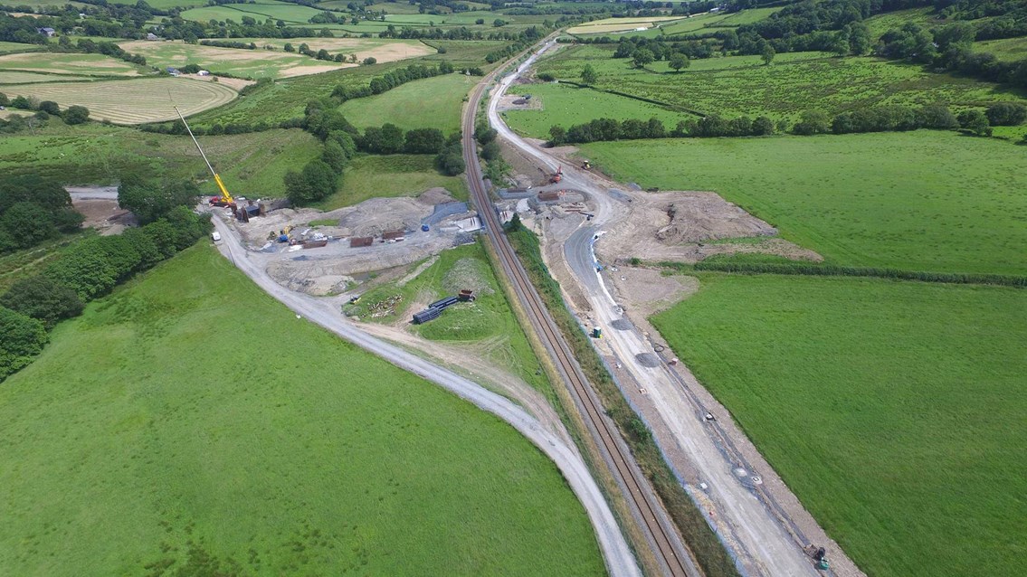 Network Rail showcases £7.5m Mid Wales scheme to improve safety as part of Railway Upgrade Plan: Talerddig