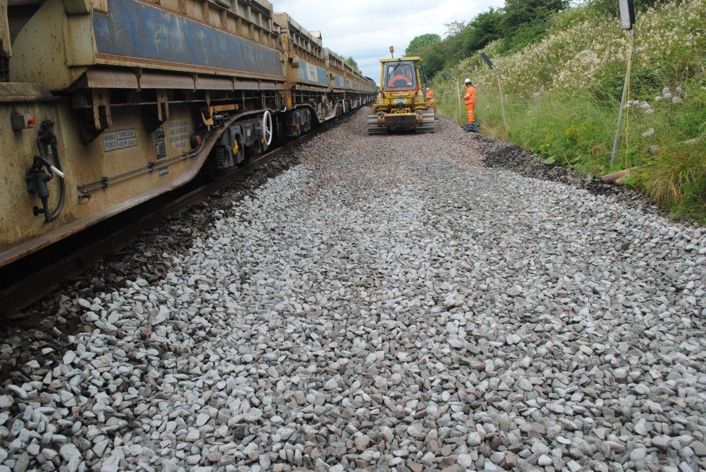 Infrastructure upgrades for Kilmarnock-Dumfries line: Track renewal Ayrshire 2019