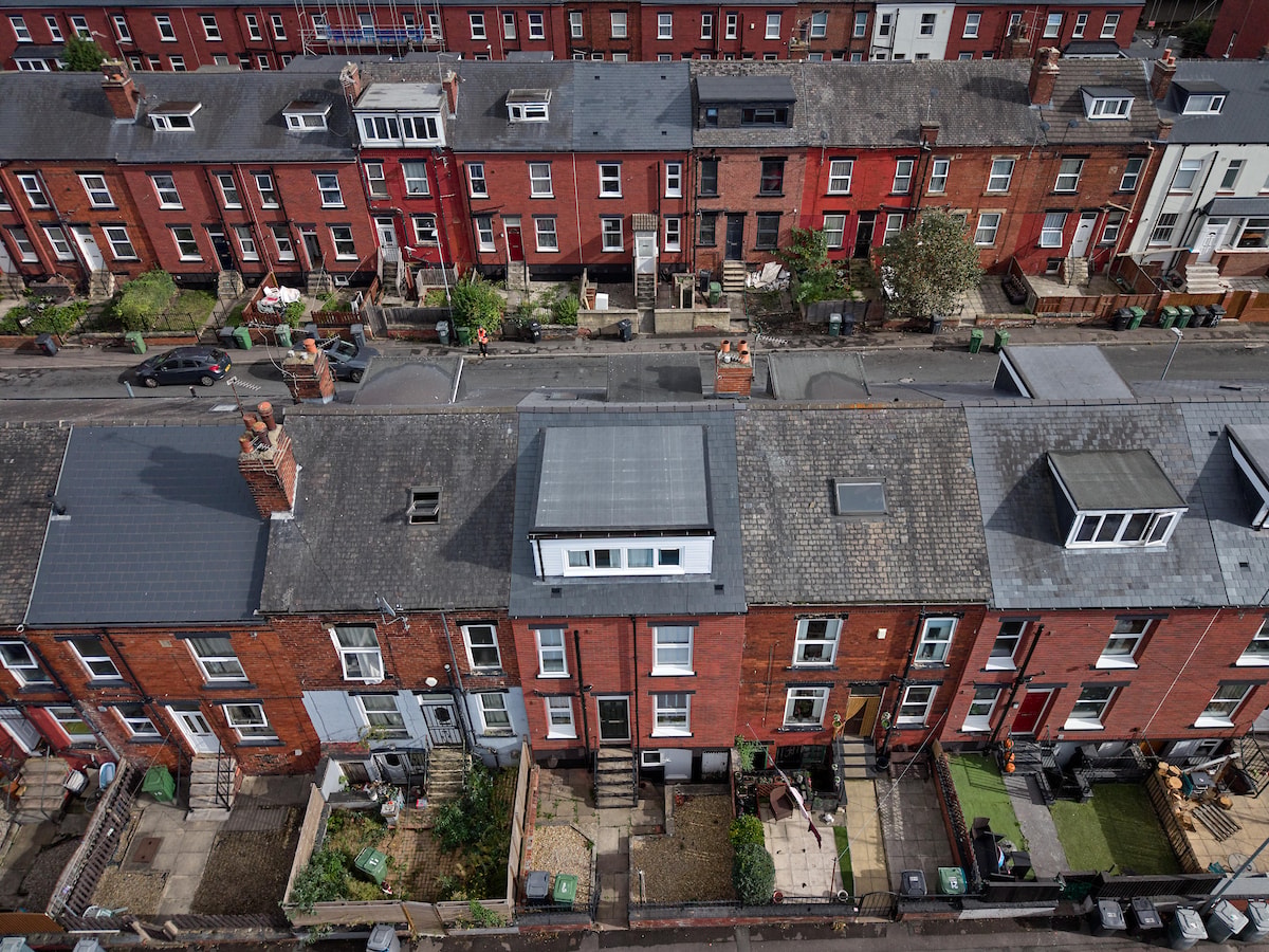 Heart of Holbeck 3: Rydall Terrace, top, and Rydall Place, two of the streets in Holbeck where home improvement work has been carried out as part of the Heart of Holbeck regeneration programme.