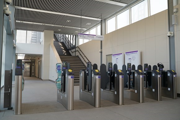 West Drayton ticket gates