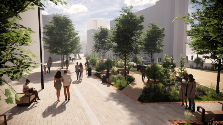 Breaking ground on St John Street transformation