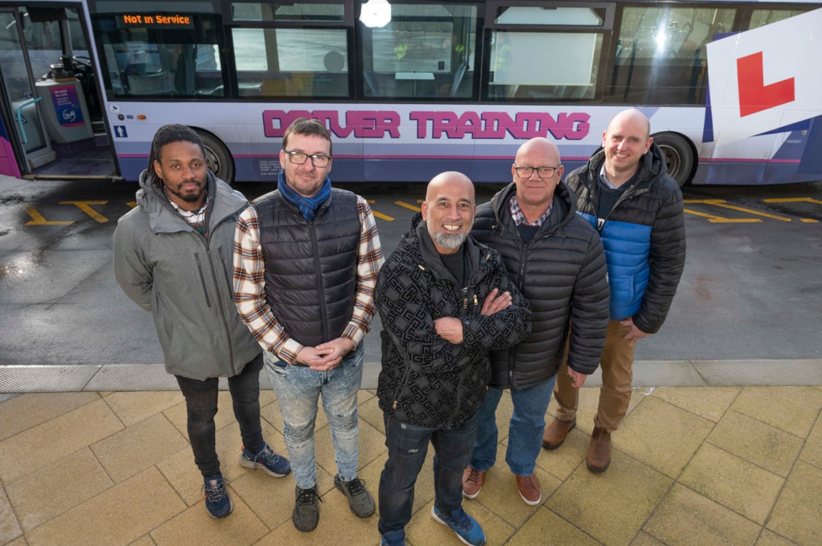 Driver apprentices West Yorkshire group