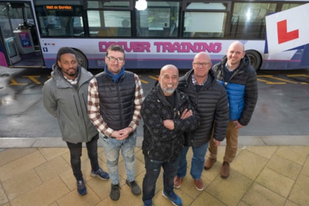 Driver apprentices West Yorkshire group