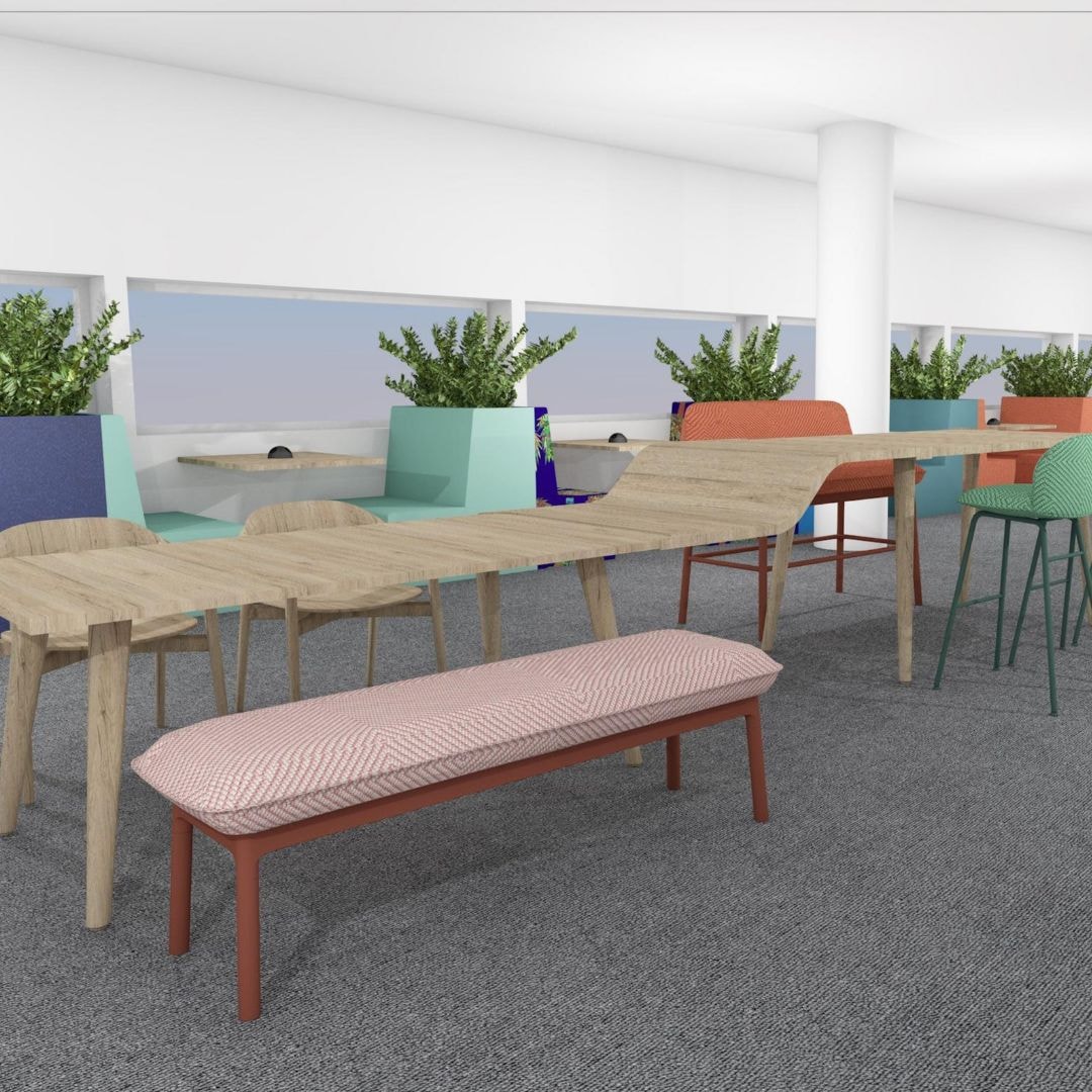 Hackney Central Library refurbishment - visualisation