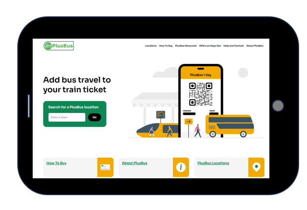 New digital PlusBus ticket enables seamless rail and bus travel