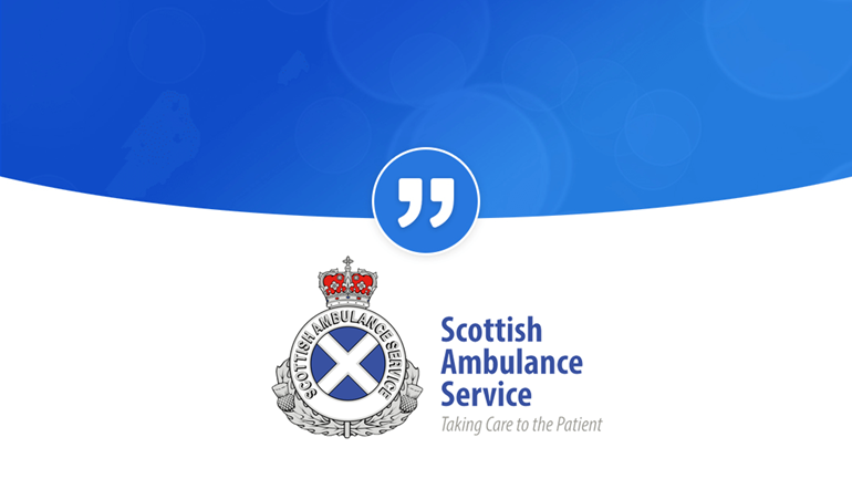 Scottish Ambulance Service "PRgloo is a fantastic piece of kit": ScottishAmbulanceQuote