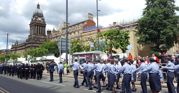 Leeds to mark Armed Forces Day with feast of family-fun activities and events: parade2017.jpg