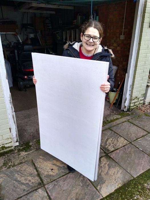 libby delivering boards