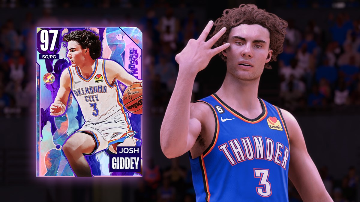 NBA 2K23 SEASON 7 JOSH GIDDEY CARD