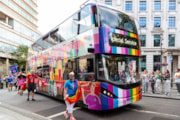 TfL Image - Pride bus: TfL Image - Pride bus