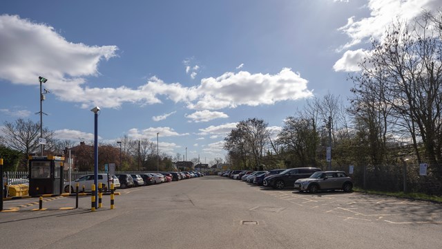 TfL Image - Canons Park Station car park
