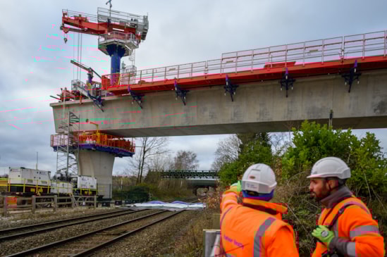 Water Orton viaducts December 2025