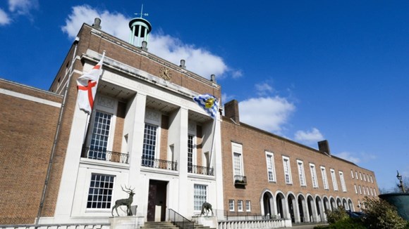 Hertfordshire County Council unanimously agrees motion around the current financial challenge: County Hall 2022 1200x675-2