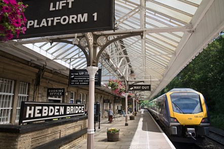 Hebden Bridge Station Northern Trains July 2022 TMNT01 - Low Res