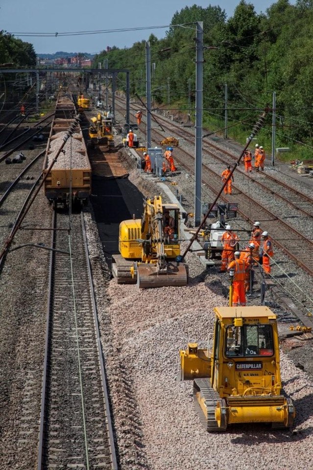 Successful completion of West Coast Main Line improvement work: Work to upgrade the West Coast Main Line in Lancashire