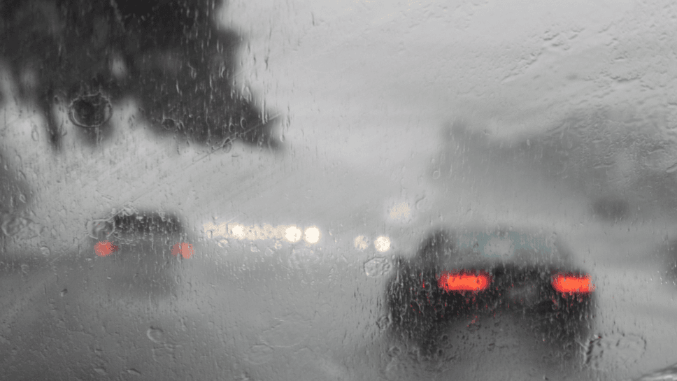 driving in the rain