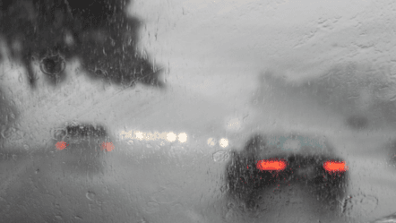 driving in the rain