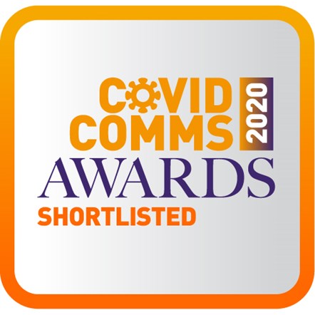 CovidComms Shortlisted