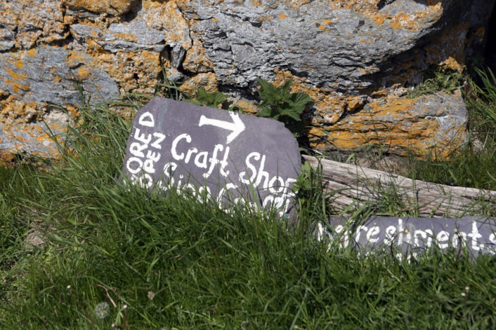 cafe exhibition-bardsey-island-gwynedd-2: cafe exhibition-bardsey-island-gwynedd-2