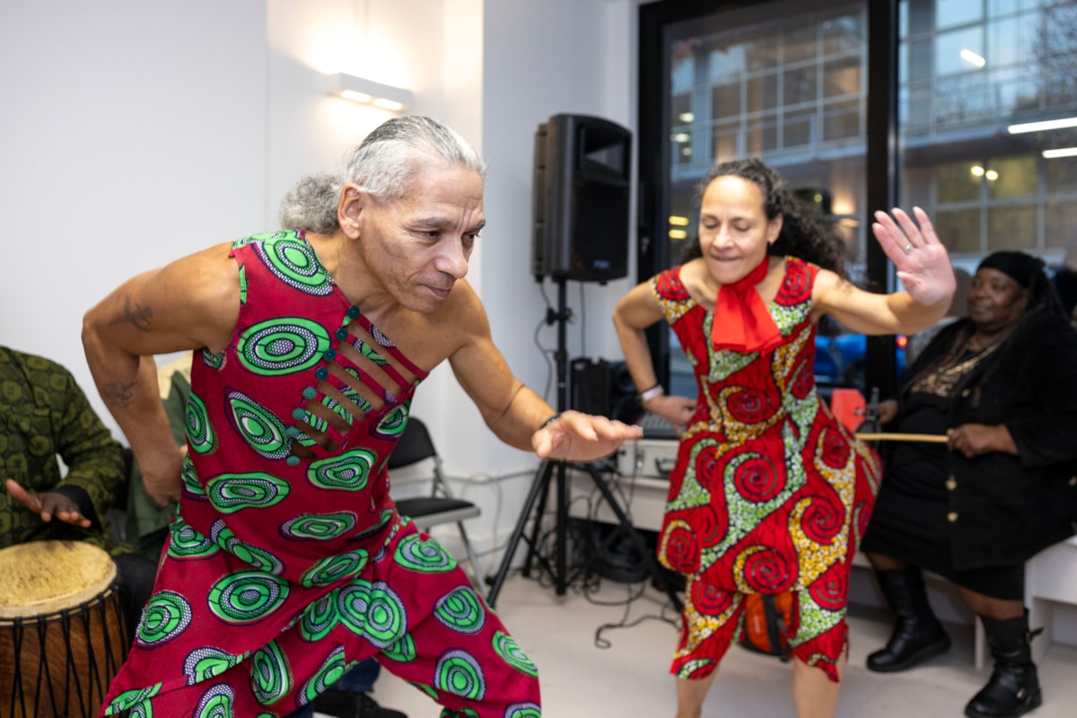 Celebrations to mark the opening of the Black Cultural Centre, and the start of Black History Studies' residency
