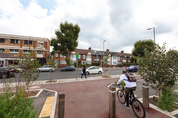 London’s boroughs to be allocated £80.4 million in funding to continue vital work making streets healthier and safer for all: TfL Image - Lea Bridge Road traffic filters