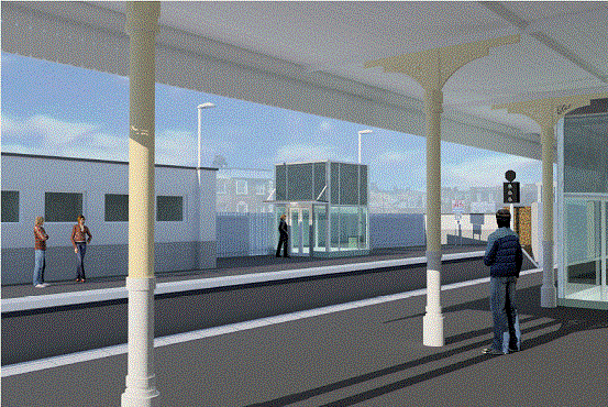 New lifts at Camden Road