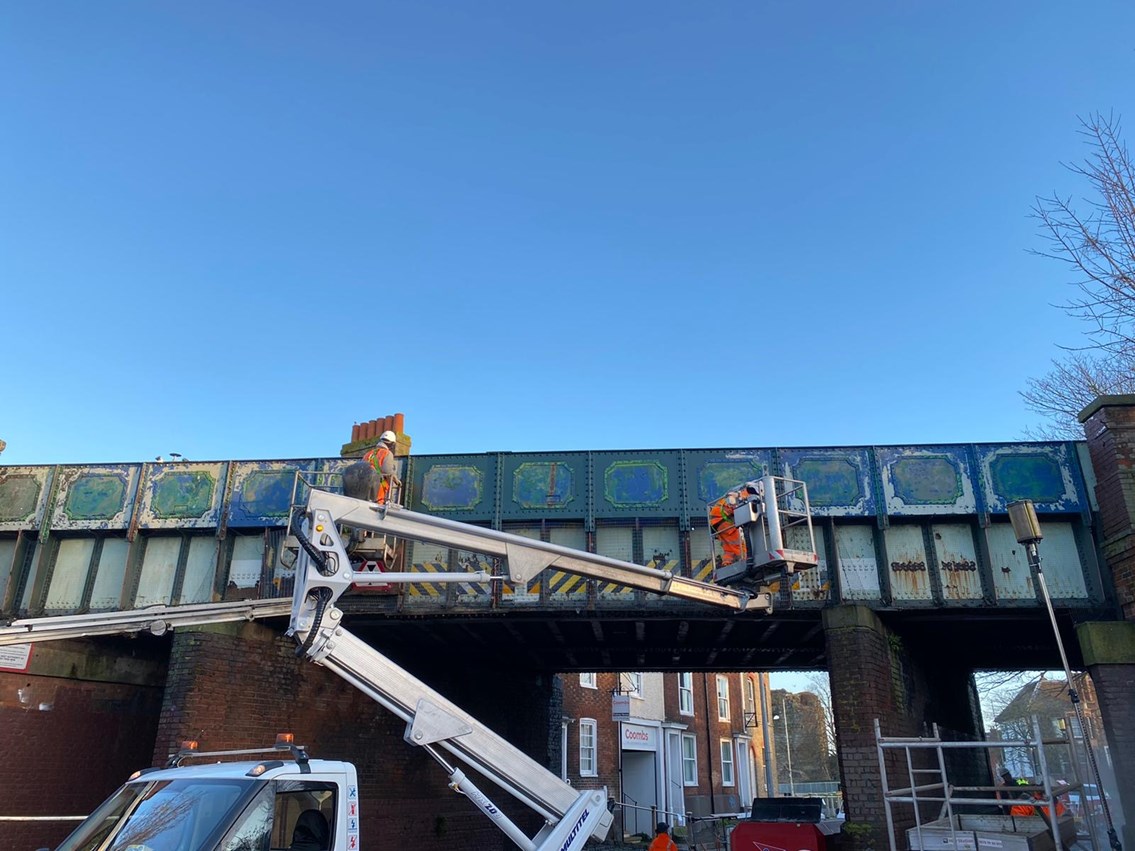 Wincheap Bridge Graffiti Removal (1)