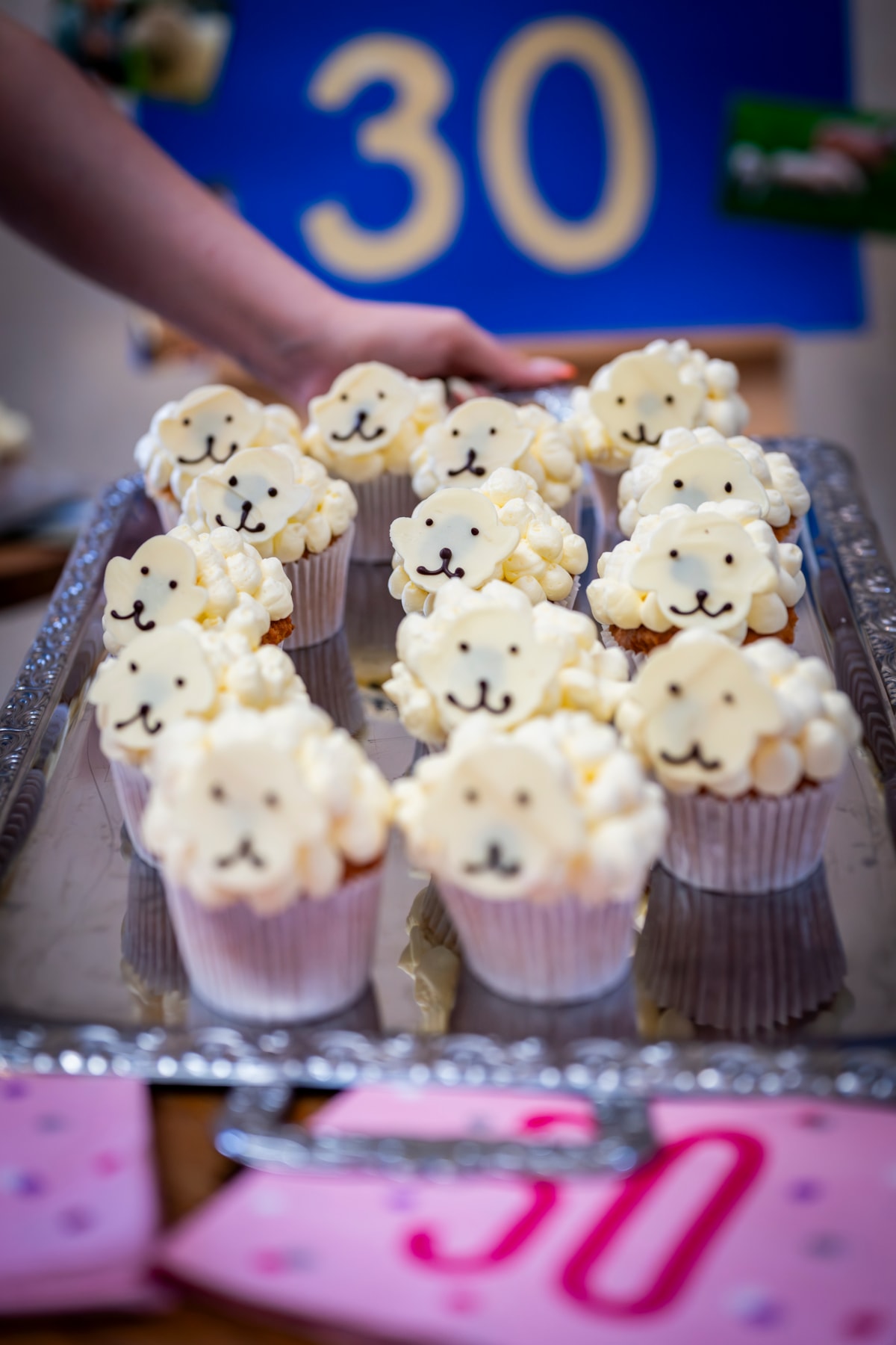 Dolly-themed cupcakes, on sale in the Museum’s cafes from 29 June – 16 July. Image © Andy Catlin.