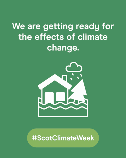 We are getting ready for the effects of climate change  - 1080x1350 - Social Static - Scotland's Climate Week 2025 - August 2025