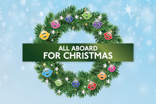 TfL Image - TfL helps customers get into the festive spirit