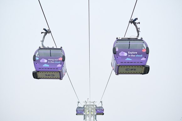 TfL Image - IFS Cloud Cable Car cabins - Credit @KurtRebry