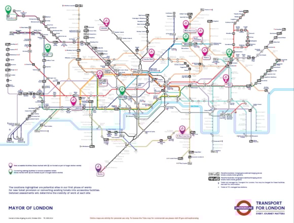 Tfl Image - Tfl toilet map