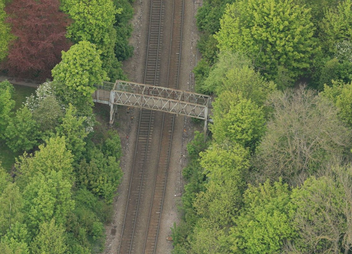 Network Rail begins vital improvements to Selby footbridge: Byram footbridge, Selby