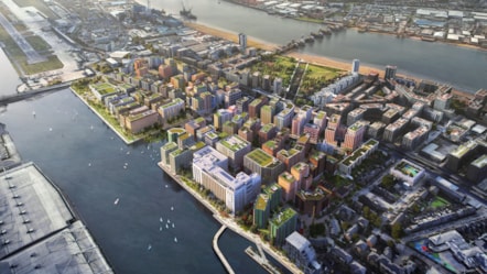 Silvertown aerial