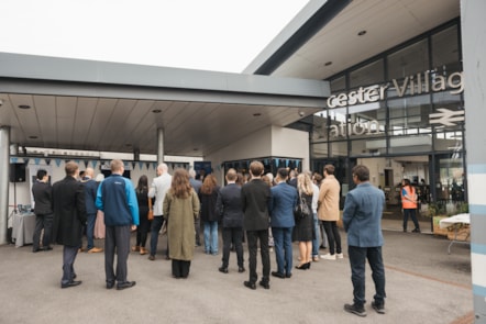 175 year rail anniversary event at Bicester Village