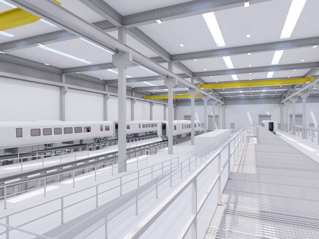 Siemens plans new rail factory in Goole Interior artist impression 2