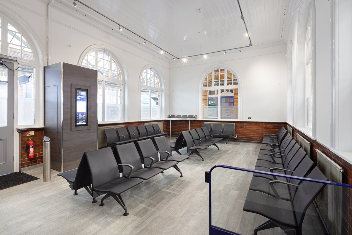 Bolton Station Work - Waiting Room 1