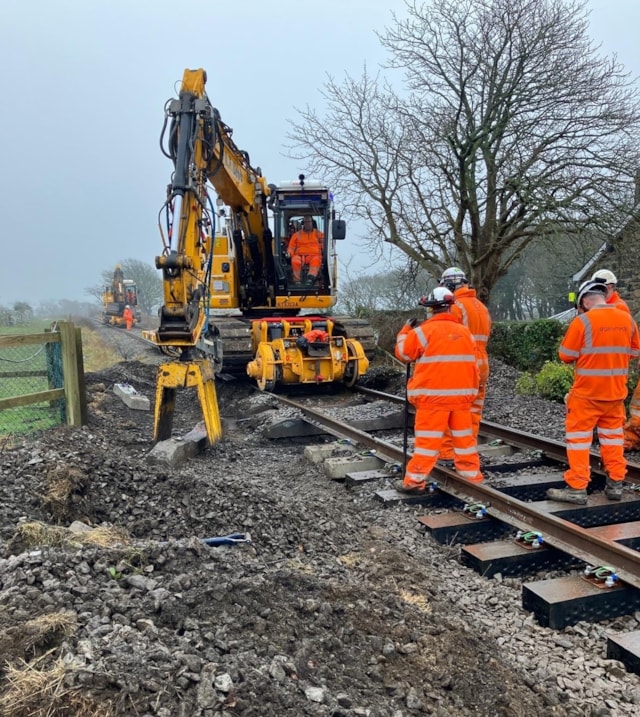 Cambrian line track renewal Feb 2026.3: Cambrian line track renewal Feb 2026.3
