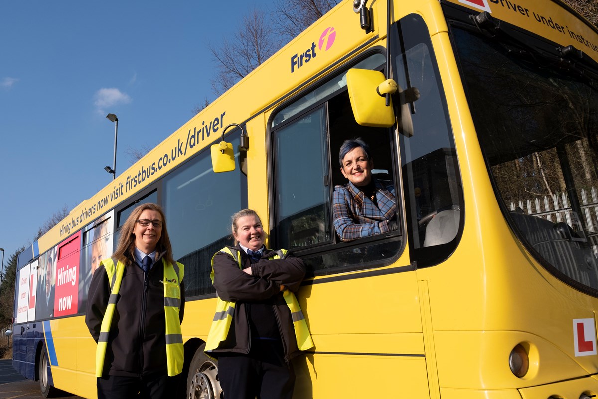 LtoR - Heather Cargill First Rising Star, Shelly Laird First Instructor, Angela Constance MSP