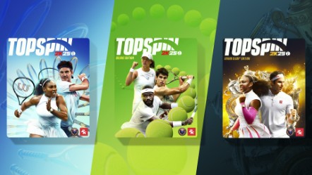 TopSpin 2K25 Game Announcement Key Art