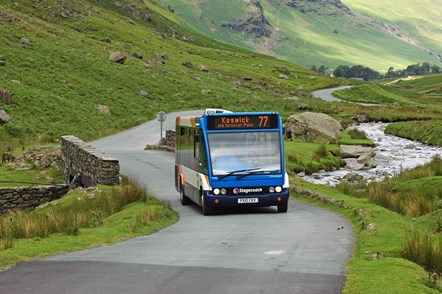 stagecoach bus honister pass